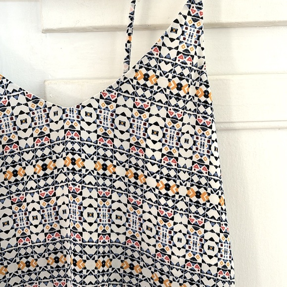 Playful summer tank top. Size small - Picture 2 of 4